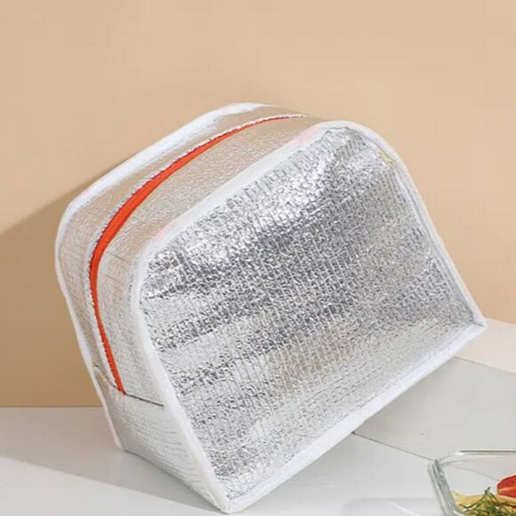 Morgan Sweet Cheeks Orange Birdie Animal Face Insulated Lunch Bag Gift Packaged - Picture 6 of 11